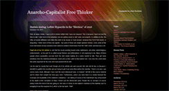 Desktop Screenshot of ancapfreethinker.info